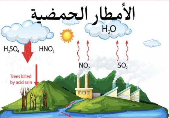 الأمطار الحمضية وأثرها على البيئة