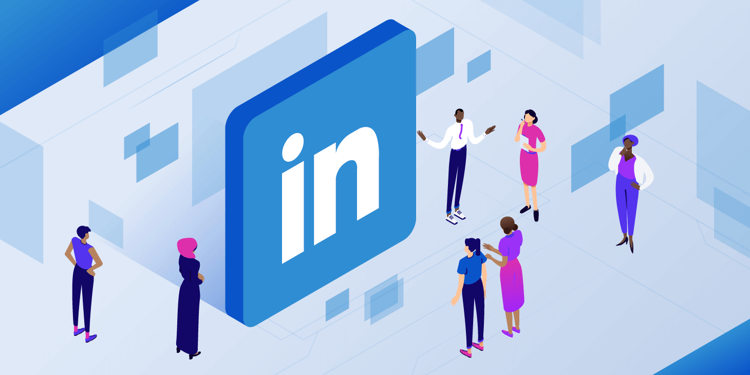 تصميم صفحة LinkedIn