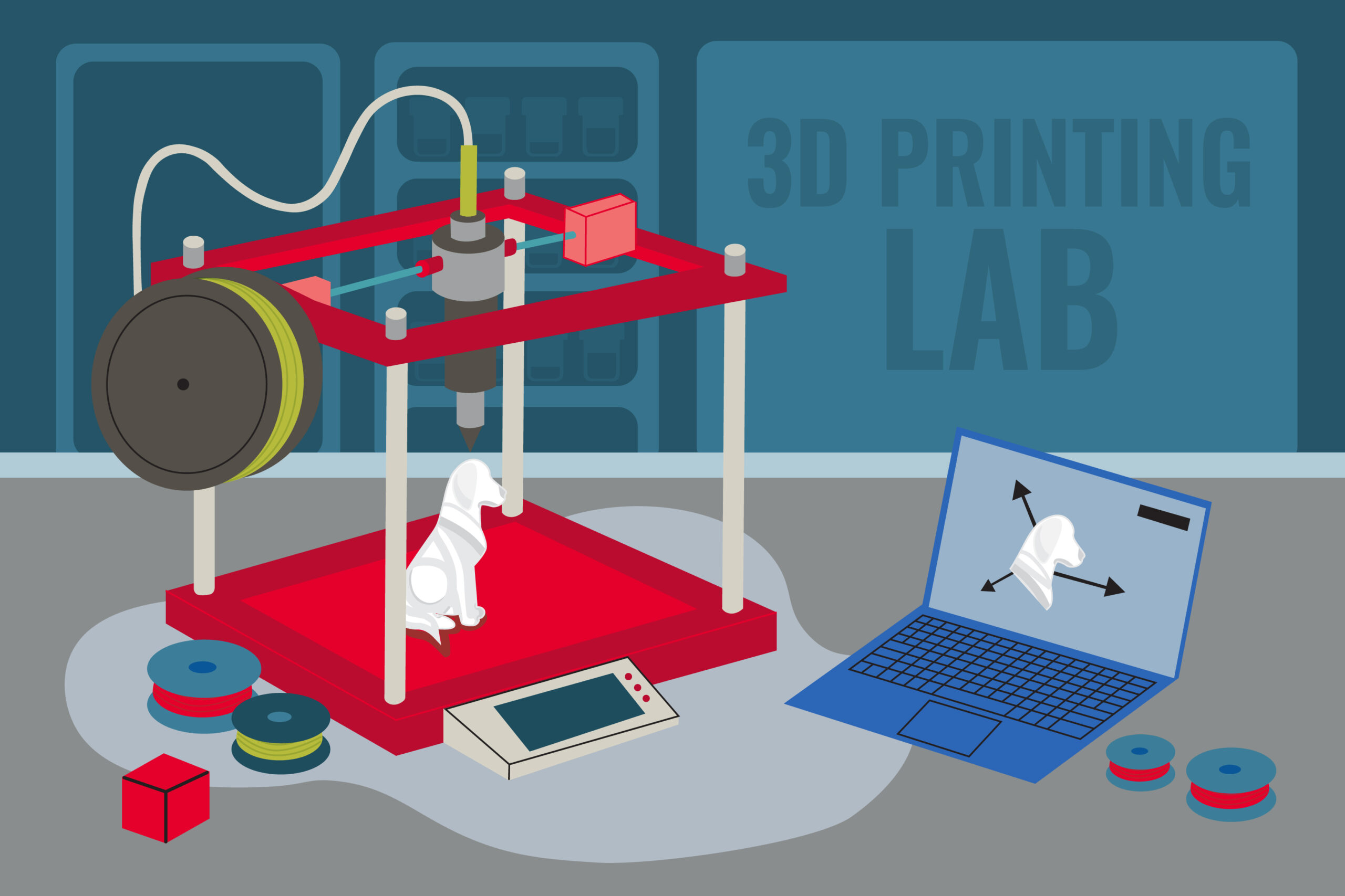 الطباعة ثلاثية الابعاد 3D